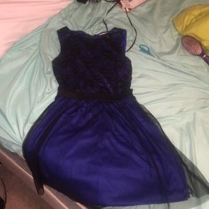 Blue Lacey Dress